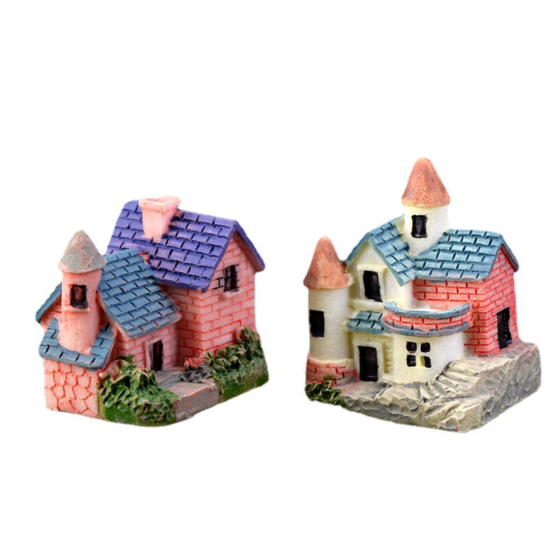 Mini figure house color randomly pick