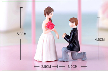 mini figure marry couple