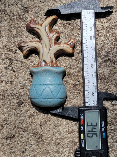 ceramic tree branches decorative ornaments tree trunks landscape succulent flower