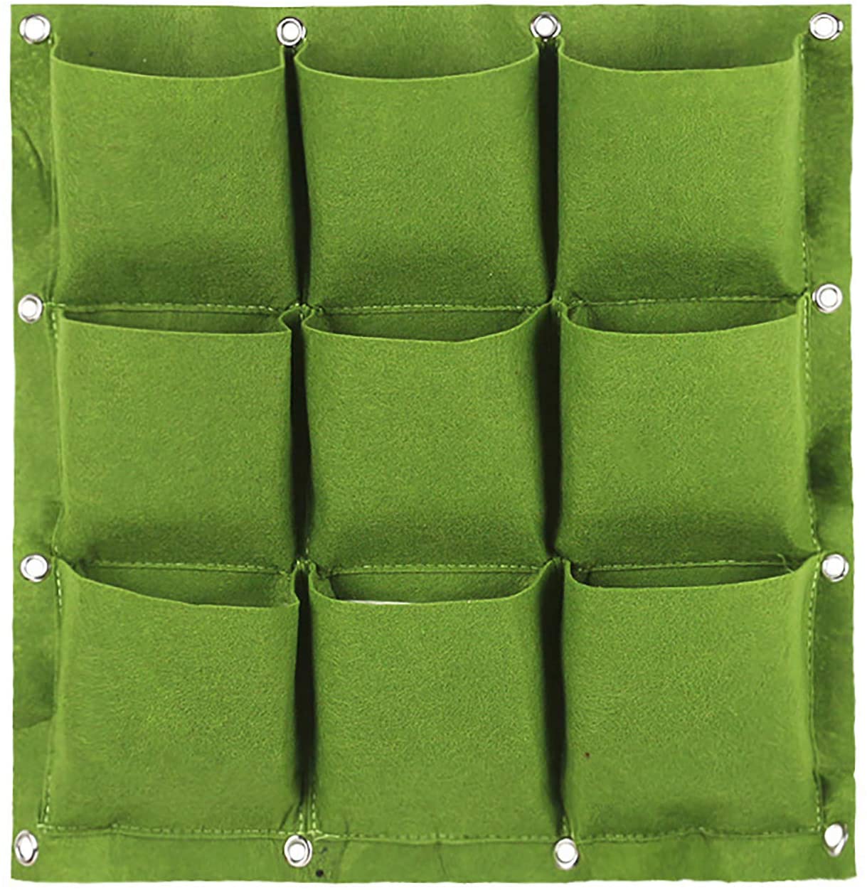 3 Pocket Garden Vegetable Flower Grow Non Woven Fabric Vertical Wall Hanging Planting Bag